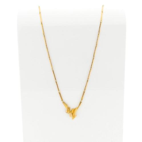 Gouden Lapponia ketting; Valeriana | 54 cm (Zoltan Popovits), Sieraden, Tassen en Uiterlijk, Kettingen, Overige kleuren, Gebruikt