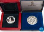 Online veiling: 2 Zilveren munten uit particuliere inbreng|