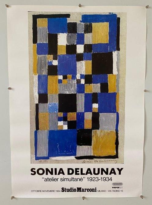 Sonia Delaunay (after) - Atelier Simultané, 1923-1934 -, Antiek en Kunst, Kunst | Tekeningen en Foto's