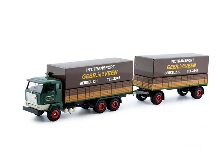 Schaal 1:50 Tekno 860808 Nederland 1987 Veen, In t Motor..., Hobby en Vrije tijd, Modelauto's | 1:50, Gebruikt, Tekno, Ophalen of Verzenden