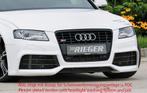 Rieger voorbumper | A4 (B8/B81): 11.07-12.11 (tot Facelift), Nieuw, Ophalen of Verzenden, Audi