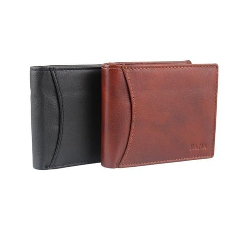 Leren Portemonnee - RFID Anti-Skim, Sieraden, Tassen en Uiterlijk, Portemonnees, Verzenden