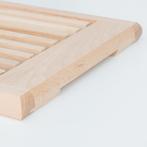 HOCHO Beukenhouten Broodsnijplank 355x250x22 mm – Met Kru., Ophalen of Verzenden, Nieuw