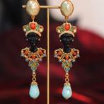 Other brand - Verguld - Oorbellen - Askew London Blackamoor, Antiek en Kunst