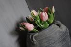 Bos namaak Tulpen Vermeer light pink 30 cm, Ophalen of Verzenden, Nieuw