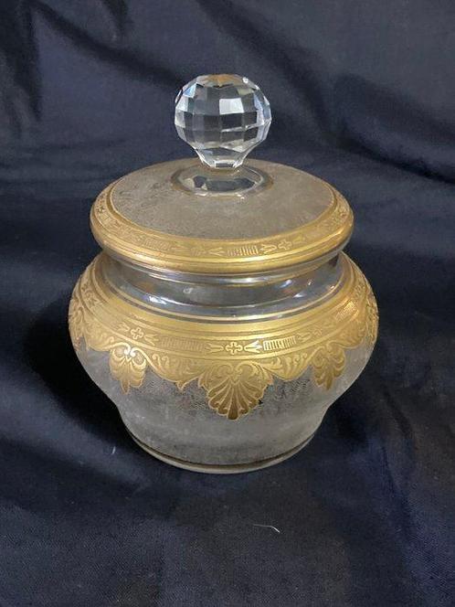 Saint Louis - Suikerkom - Splendide Bonbonnière ou Sucrier, Antiek en Kunst, Antiek | Glas en Kristal