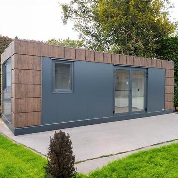Prefab tiny house Helsinki model 8x3 – bel nu beschikbaar voor biedingen