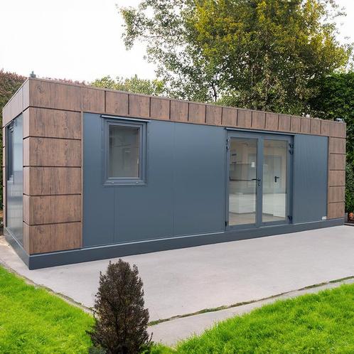Prefab tiny house Helsinki model 8x3 – bel nu, Caravans en Kamperen, Stacaravans