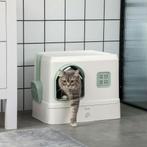 Kattenbak - HappyCat - inclusief deodorant - met kap - wit, Dieren en Toebehoren, Katten-accessoires, Ophalen of Verzenden, Nieuw