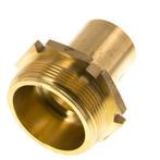 G 2 Buitendraad x 38mm Messing Slangpilaar met, Verzenden, Nieuw