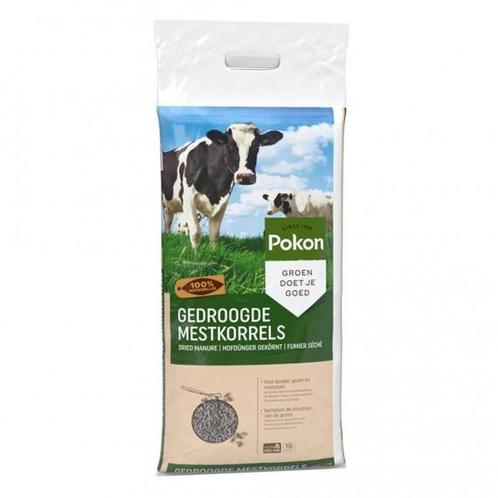 POKON GEDROOGDE MESTKORREL 10KG (PLANT & ZORG), Tuin en Terras, Plantenvoeding, Nieuw, Ophalen of Verzenden