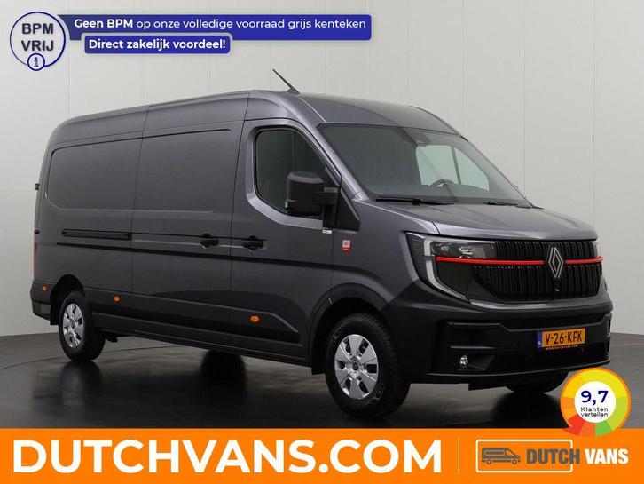 Renault Master Bestelbus 2.0DCi | grijs, Auto's, Bestelauto's, Lease, Handgeschakeld, BTW verrekenbaar, Diesel, Zilver of Grijs