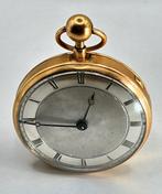 F. Alibert a Paris - 18kt. Goldlepine Spindel-Taschenuhr -, Nieuw