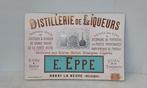 E.Eppe - Reclamebord - karton