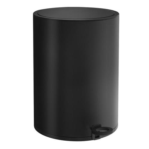 Pedaalemmer Outline Smedbo 6L Mat Zwart, Doe-het-zelf en Verbouw, Sanitair, Ophalen of Verzenden