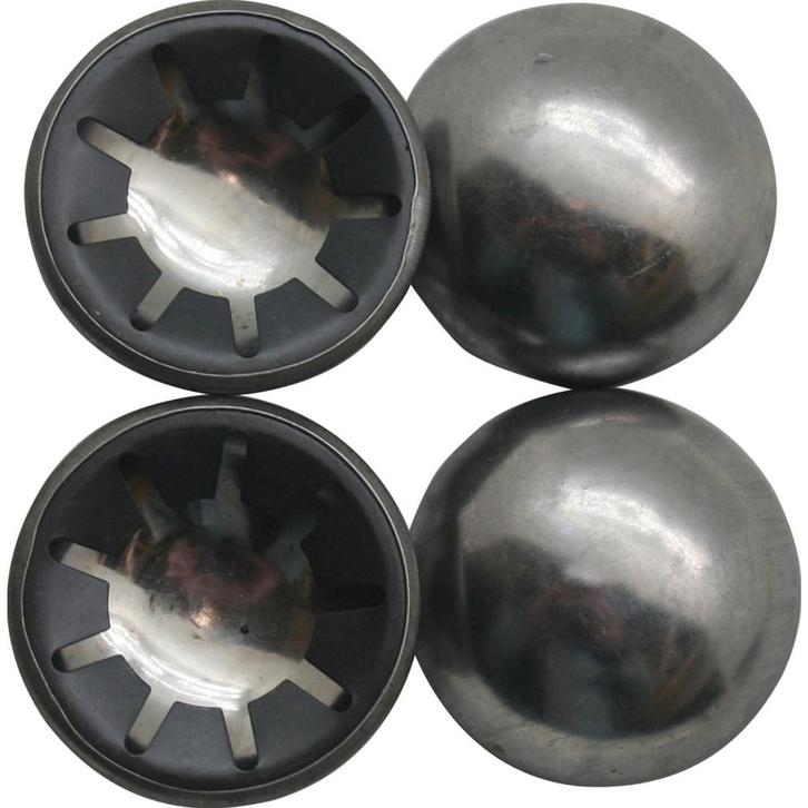 Benson Borgdoppen voor wielen - verchroomd - set van 4 -..., Doe-het-zelf en Verbouw, Zwenkwielen, Nieuw, Ophalen of Verzenden