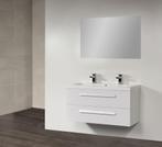 Badkamermeubel Exclusive Foggia 100 cm Wit, Ophalen of Verzenden, Nieuw, Bad