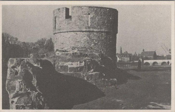 MAASTRICHT - Oude toren langs de Maas, Verzamelen, Ansichtkaarten | Nederland, Verzenden