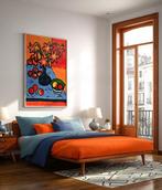 E. García - JARRÓN CON FLORES - XL (NO RESERVE), Antiek en Kunst
