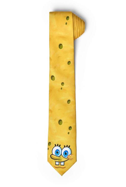 Spongebob Stropdas Sponge, Hobby en Vrije tijd, Feestartikelen, Nieuw, Verzenden