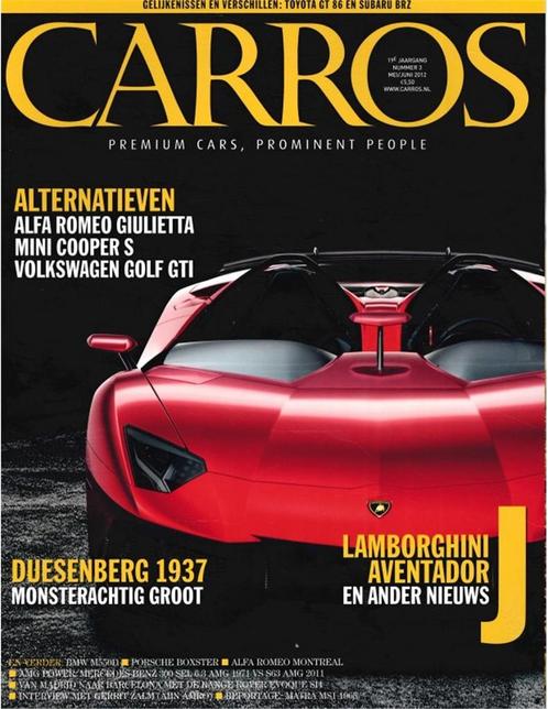 2012 CARROS MAGAZINE 03 NEDERLANDS, Boeken, Auto's | Folders en Tijdschriften