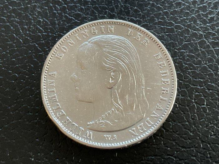 Nederland. Wilhelmina. 1 Gulden 1897 (Zonder Minimumprijs), Postzegels en Munten, Munten | Nederland