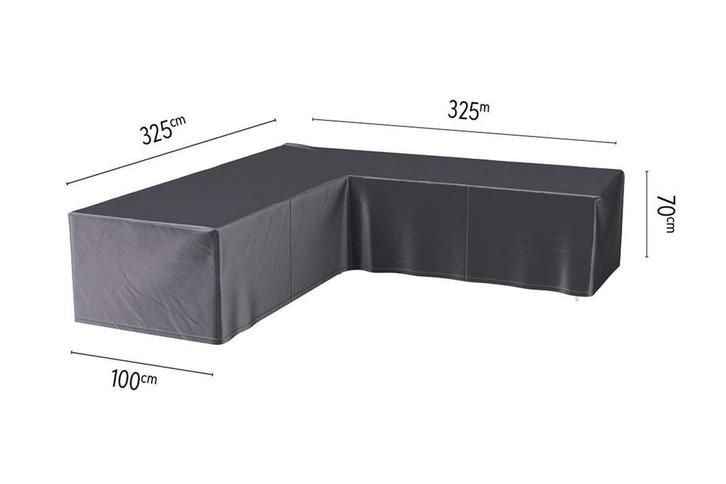 Platinum Aerocover loungesethoes L-vorm 325x325 cm., Tuin en Terras, Tuinsets en Loungesets, Nieuw, Overige materialen, Verzenden