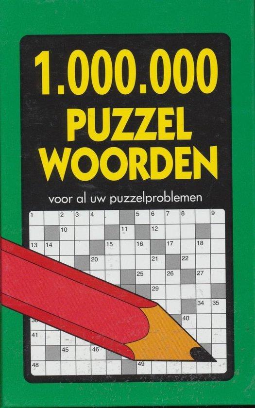 1.000.000 puzzelwoorden voor al uw puzzelproblemen, Boeken, Hobby en Vrije tijd, Gelezen, Verzenden