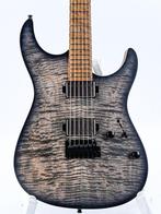Mayones Aquila Elite V24 S 6 Trans Jeans Black Black Burst, Ophalen of Verzenden, Nieuw, Solid body