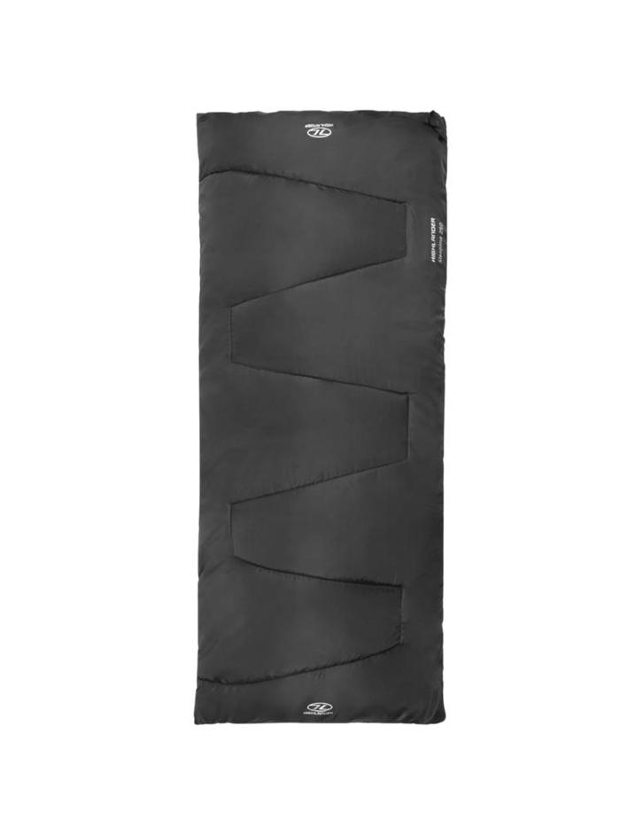 Highlander slaapzak dekenmodel Sleepline 250 5°C - Grijs, Caravans en Kamperen, Slaapzakken, Zo goed als nieuw, Verzenden