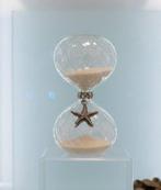 Zandloper - Glas, Verzilverd - 1970-1980