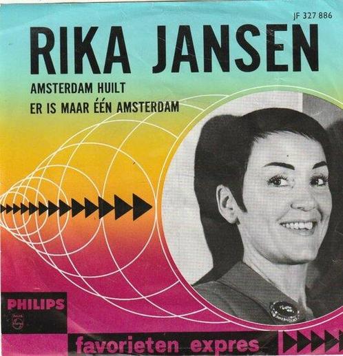 Rika Jansen - Amsterdam huilt + Er is maar een Amsterdam ..., Cd's en Dvd's, Vinyl | Nederlandstalig, Verzenden