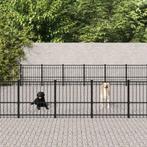 vidaXL Hondenkenne 59,28 m² staal, Dieren en Toebehoren, Honden-accessoires, Verzenden, Nieuw