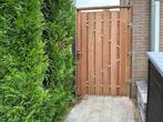 Hardhouten poort incl. hang en sluitwerk en kozijn, Tuin en Terras, Nieuw, Minder dan 3 meter, IJzer, 1 tot 2 meter