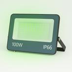 Floodlight 100W IP66 Groen, Tuin en Terras, Buitenverlichting, Verzenden, Nieuw, Aluminium