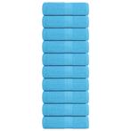 vidaXL Washandjes 10 stuks FROGN Turquoise 30x30 cm 100%, Huis en Inrichting, Verzenden, Nieuw