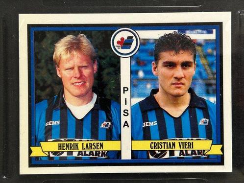 1992/93 Panini Calciatori Henrik Larsen/Cristian Vieri #458, Verzamelen, Stickers