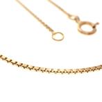 Gouden Venetiaanse ketting | 41 cm (gouden ketting), Ophalen of Verzenden, Gebruikt, Overige kleuren, Goud