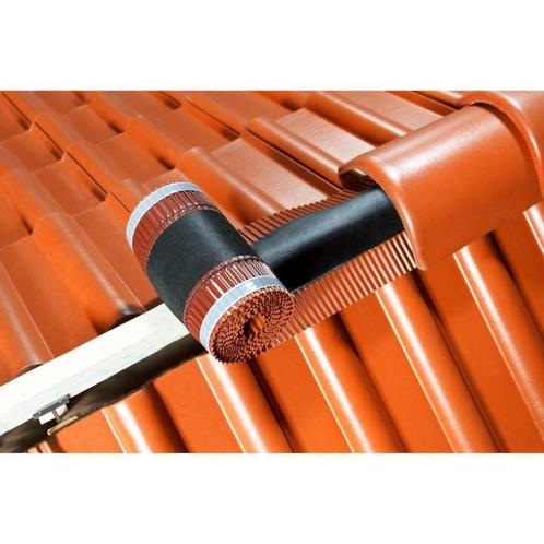 Ruiterrol / Ondervorst op rol 39 cm x 5 meter - rood -, Doe-het-zelf en Verbouw, Dakpannen en Dakbedekking, Rood, Nieuw, Ophalen of Verzenden