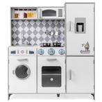 2dekans | coast Speelkeuken voor Kinderen – Wit – 91×30×102, Kinderen en Baby's, Speelgoed | Houten speelgoed, Ophalen of Verzenden