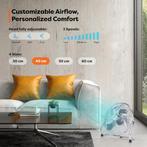 Vloerventilator - 40 cm - Industriele ventilator - Zilver -, Verzenden, Zo goed als nieuw