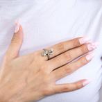 Ring - 18 karaat Witgoud - 2.00ct. tw. Diamant (Natuurlijk), Sieraden, Tassen en Uiterlijk, Ringen, Nieuw