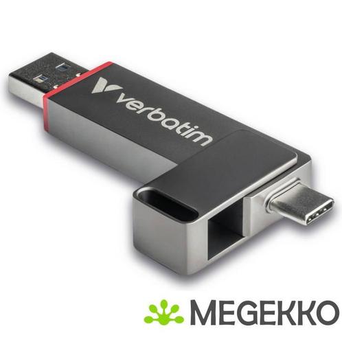 Verbatim Dual QuickStick 256GB USB Stick, Computers en Software, RAM geheugen, Nieuw, Verzenden