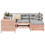 vidaXL 5-delige Loungeset massief douglas vurenhout, Tuin en Terras, Tuinsets en Loungesets, Verzenden, Nieuw, Loungeset