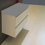 Wiesbaden Shall Onderkast - 100x36cm - Glans Wit, Huis en Inrichting, Badkamer | Badkamermeubels, Ophalen of Verzenden, Nieuw