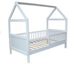 Ecologisch wit huisbed voor kinderen - 144x75 cm - vurenh..., Ophalen of Verzenden, Nieuw
