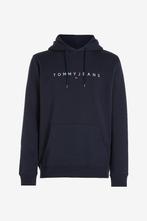 -30% Tommy Hilfiger  Tommy Hilfiger Linear logo hoodie  maat, Kleding | Heren, Verzenden, Nieuw, Blauw
