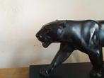 Max le Verrier - sculptuur, Baghera - 65 cm - Metaal - 1940, Antiek en Kunst