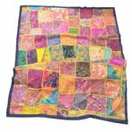 Textiel - 148 cm - 96 cm - Indiase sari patchwork