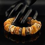 Barnsteen - Chunky 55 g Baltic Amber Bracelet – Raw Handcut